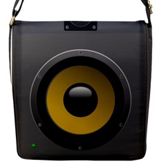 Audio Loadspeaker Activ Flap Messenger Bag (s) by Nexatart