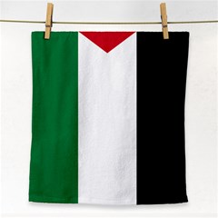 Palestine Flag Face Towel by Nexatart