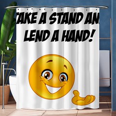 Take A Stand! Shower Curtain 60  X 72  (medium)  by athenastemple