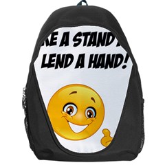 Take A Stand! Backpack Bag by athenastemple