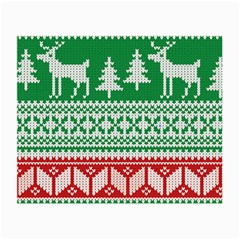 Christmas Jumper Pattern Small Glasses Cloth by Nexatart