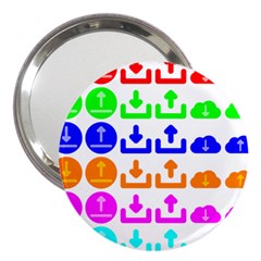 Download Upload Web Icon Internet 3  Handbag Mirrors by Nexatart