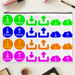 Download Upload Web Icon Internet Cosmetic Bag (xxxl)  by Nexatart