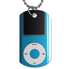 Digital Mp3 Musik Player Dog Tag (one Side) by Nexatart