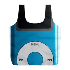 Digital Mp3 Musik Player Full Print Recycle Bags (l)  by Nexatart