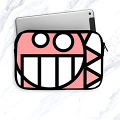 Dragon Head Pink Childish Cartoon Apple Ipad Mini Zipper Cases by Nexatart