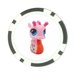 Dragon Toy Pink Plaything Creature Poker Chip Card Guard by Nexatart