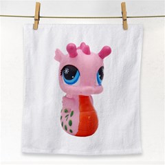 Dragon Toy Pink Plaything Creature Face Towel by Nexatart