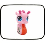 Dragon Toy Pink Plaything Creature Fleece Blanket (Mini) 35 x27  Blanket