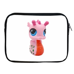 Dragon Toy Pink Plaything Creature Apple Ipad 2/3/4 Zipper Cases by Nexatart