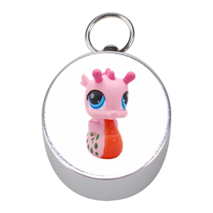 Dragon Toy Pink Plaything Creature Mini Silver Compasses