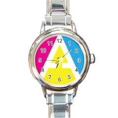 Graphic Design Web Design Round Italian Charm Watch by Nexatart