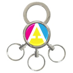 Graphic Design Web Design 3-ring Key Chains by Nexatart