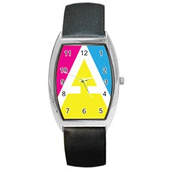 Graphic Design Web Design Barrel Style Metal Watch by Nexatart