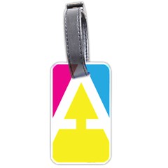 Graphic Design Web Design Luggage Tags (one Side)  by Nexatart