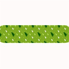 Green Christmas Tree Background Large Bar Mats by Nexatart