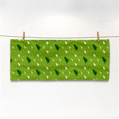 Green Christmas Tree Background Cosmetic Storage Cases by Nexatart