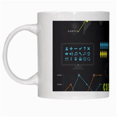 Graphic Table Symbol Vector Chart White Mugs by Nexatart