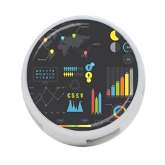 Graphic Table Symbol Vector Chart 4-port Usb Hub (one Side) by Nexatart