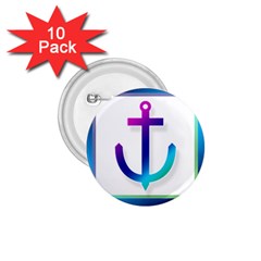 Icon Anchor Containing Fixing 1 75  Buttons (10 Pack) by Nexatart