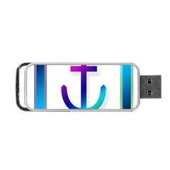 Icon Anchor Containing Fixing Portable Usb Flash (one Side) by Nexatart