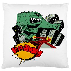 Monster Large Cushion Case (two Sides) by Nexatart