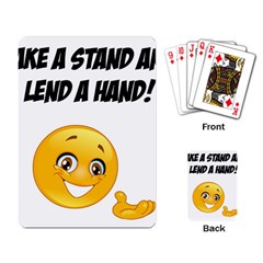 Take A Stand! Playing Card