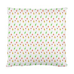 Fruit Pattern Vector Background Standard Cushion Case (one Side) by Nexatart