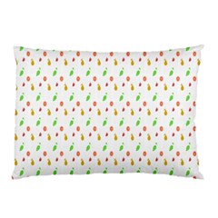 Fruit Pattern Vector Background Pillow Case by Nexatart