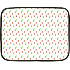 Fruit Pattern Vector Background Fleece Blanket (mini) by Nexatart