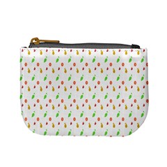 Fruit Pattern Vector Background Mini Coin Purses by Nexatart