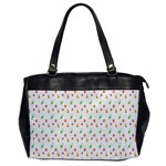 Fruit Pattern Vector Background Office Handbags Front