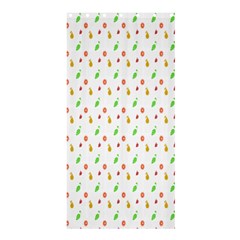 Fruit Pattern Vector Background Shower Curtain 36  X 72  (stall)  by Nexatart