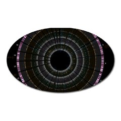 Circos Comp Inv Oval Magnet by Nexatart