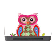 Owl Colorful Patchwork Art Memory Card Reader With Cf by Nexatart