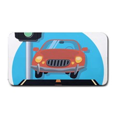 Semaphore Car Road City Traffic Medium Bar Mats by Nexatart