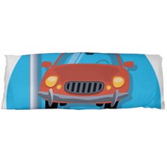 Semaphore Car Road City Traffic Body Pillow Case (dakimakura) by Nexatart