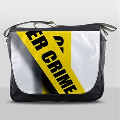 Internet Crime Cyber Criminal Messenger Bags by Nexatart