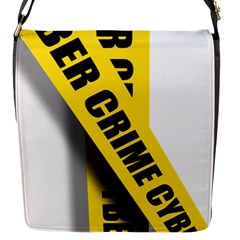 Internet Crime Cyber Criminal Flap Messenger Bag (s) by Nexatart