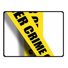 Internet Crime Cyber Criminal Double Sided Fleece Blanket (small) 