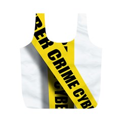 Internet Crime Cyber Criminal Full Print Recycle Bags (m)  by Nexatart