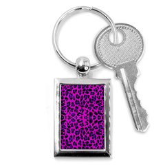 Pattern Design Textile Key Chains (Rectangle) 