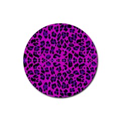 Pattern Design Textile Rubber Coaster (Round) 