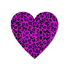 Pattern Design Textile Heart Magnet