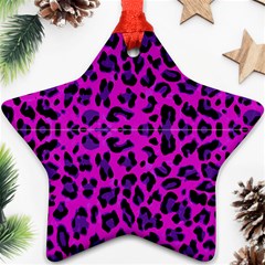 Pattern Design Textile Star Ornament (Two Sides)