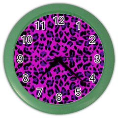 Pattern Design Textile Color Wall Clocks