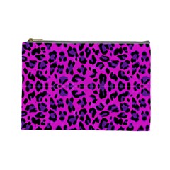 Pattern Design Textile Cosmetic Bag (Large) 