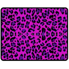 Pattern Design Textile Double Sided Fleece Blanket (Medium) 