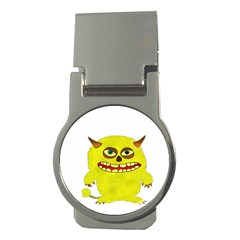 Monster Troll Halloween Shudder Money Clips (round) 