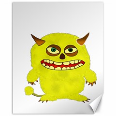 Monster Troll Halloween Shudder Canvas 11  X 14   by Nexatart